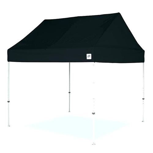 E-Z UP HUT 10' x 10' Shelter with White Steel Frame